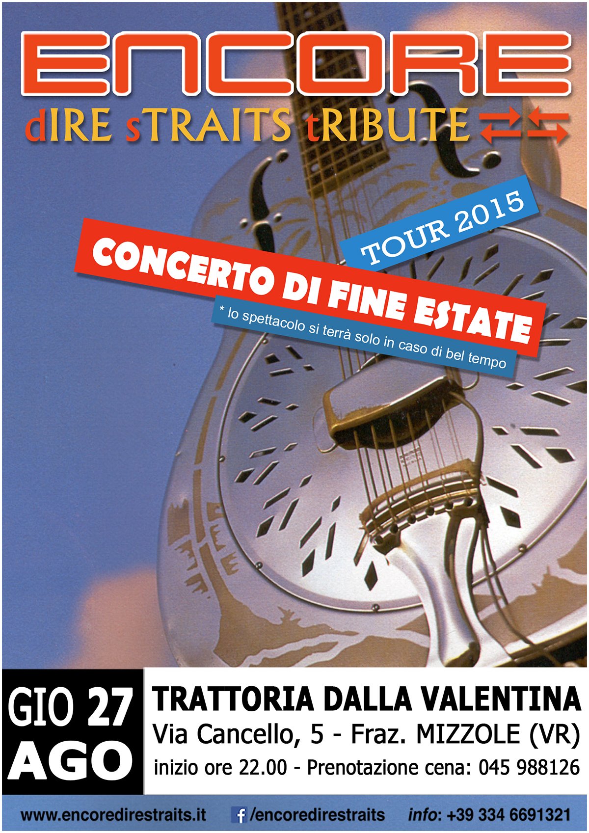 Locandina Trattoria dalla Valentina