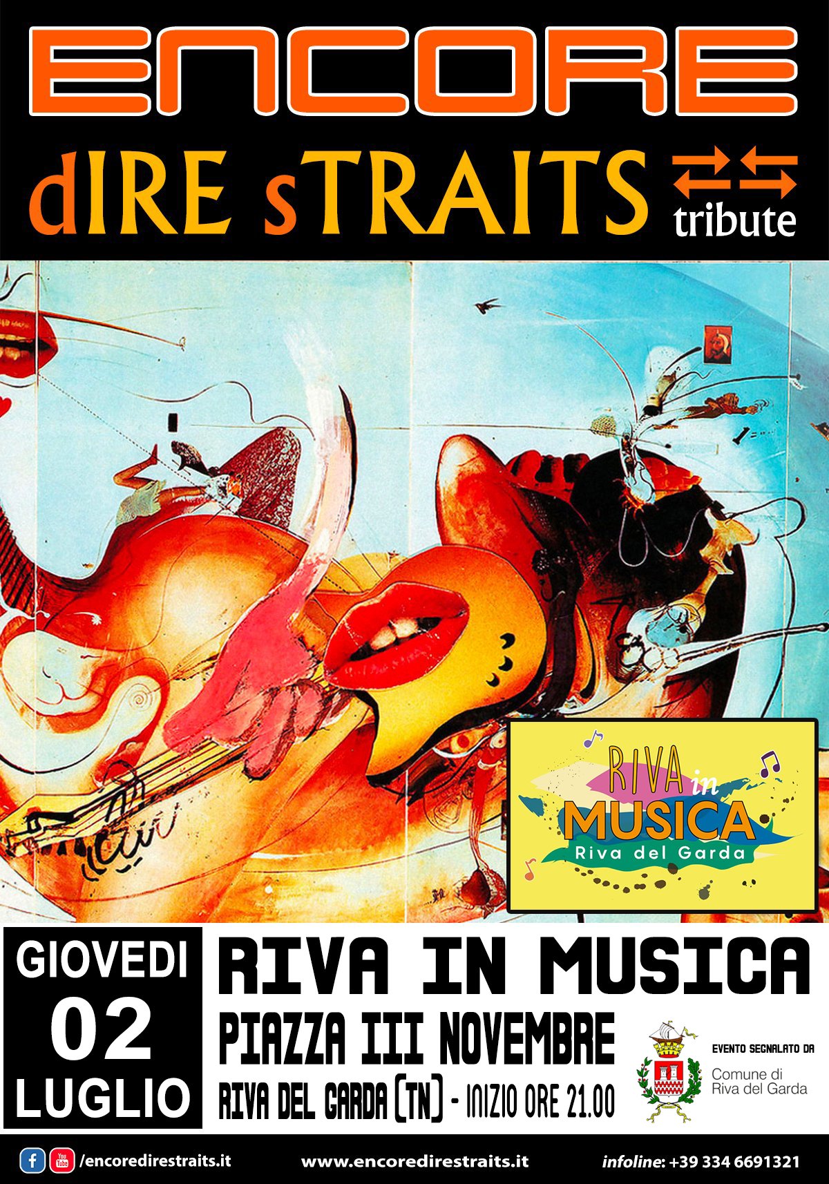 Locandina Riva in Musica