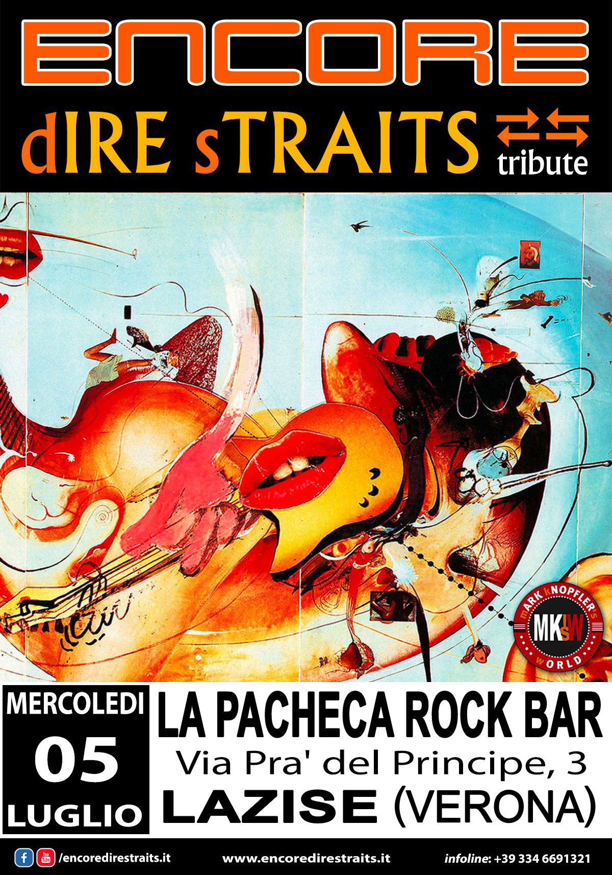 Locandina La Pacheca Rock Bar