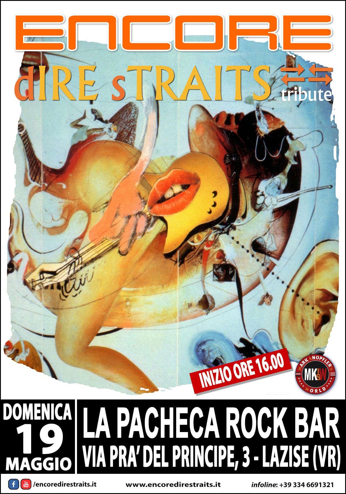 Locandina La Pacheca Rock Bar
