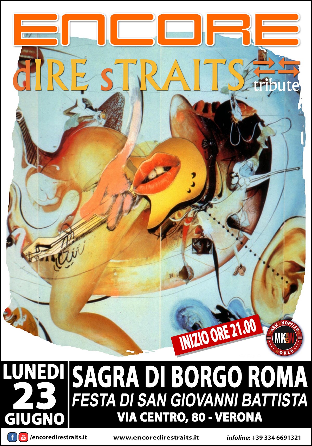 Locandina Sagra di Borgo Roma