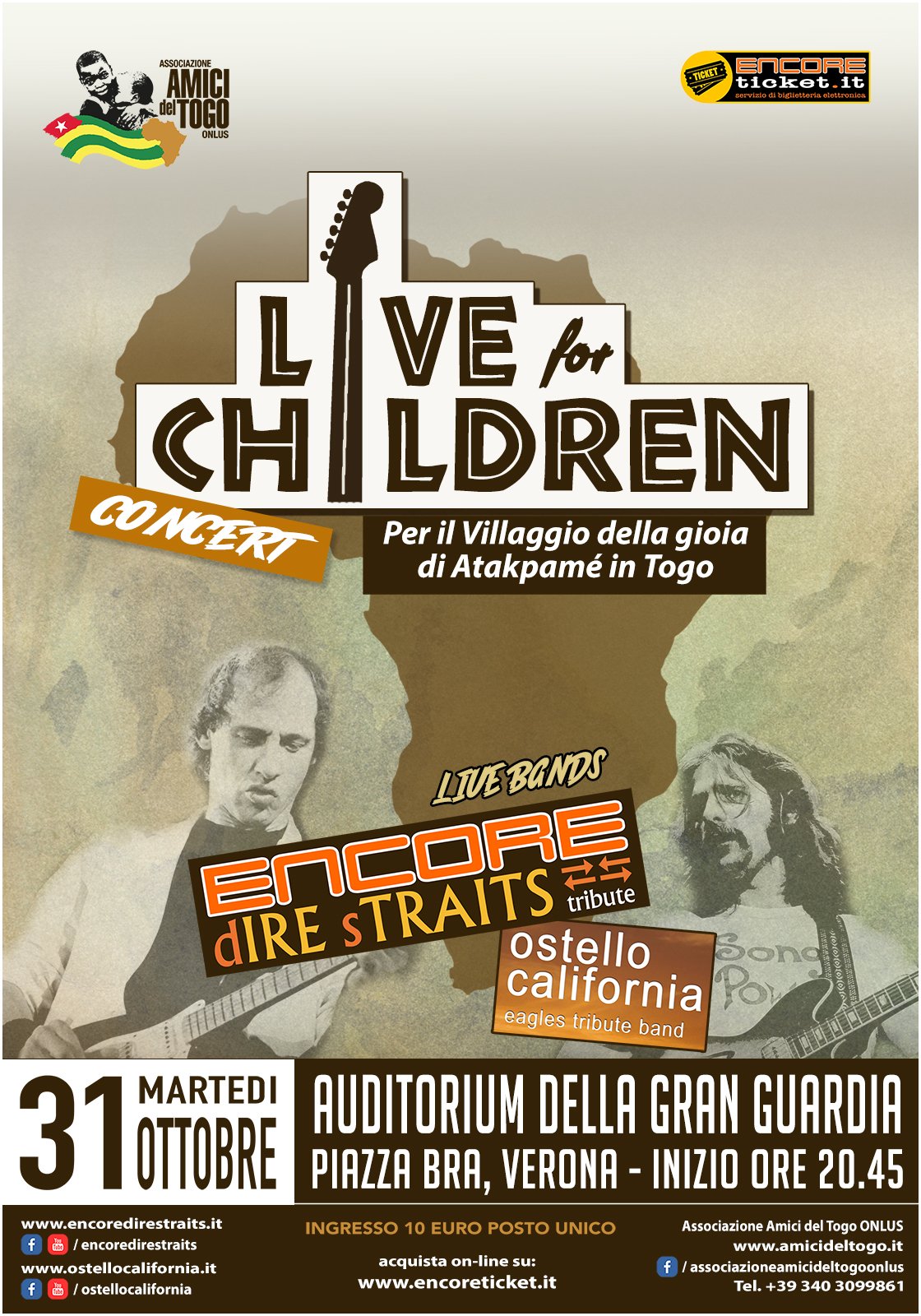 Locandina Live for Children